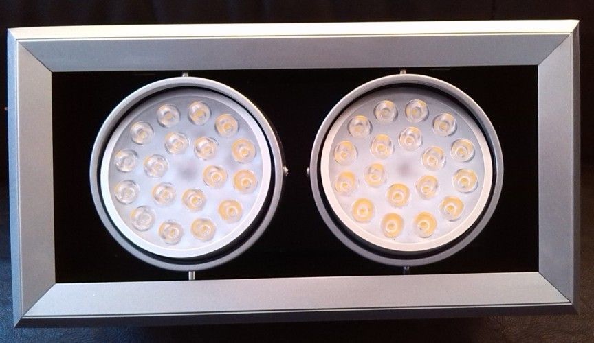 36w conduit double lights / encastré downlights / conduit downlights