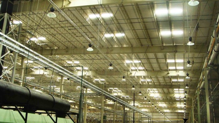 Gyms Garages 150W Waterproof Led High Bay Lights Super Bright With CE RoHS